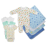 Newborn Baby Boy 8 Pc Layette Baby Shower Gift Set