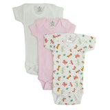 Preemie Girls Printed Short Sleeve Variety Pack