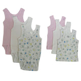 Girls Printed Tank Top Variety 6 Pack