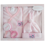 4 Piece Fleece Set - Pink