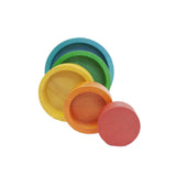 QToys Australia (USA) NATURAL COLOURED NESTING AND STACKING BOWLS