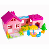 Dede Single Storey House Blocks For Children, Improving Hand And Eye