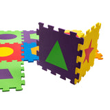 Matrax Eva Puzzle Play Mat, Geometric Shapes, 33 x 33 cm x 7 mm