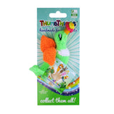 Neon Hummingbird Finger Puppet