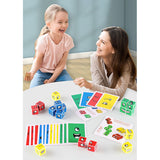 Zunammy Wooden Expressions Matching Block Puzzles Toy Board Games