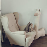 Giant Plush Toy Alpaca, beige