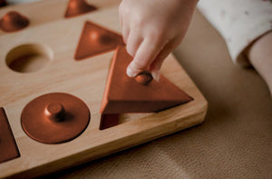 QToys Australia Toddler Knob shape puzzle