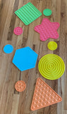 Sensory Toys for Kids with Different Textures & Shapes (10 PCs)