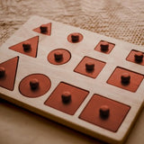 QToys Australia Toddler Knob shape puzzle