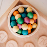 QToys Australia Wooden Ball set of 50