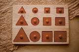 QToys Australia Toddler Knob shape puzzle