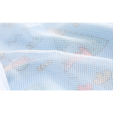 Baby Boy Cartoon Pattern Zipper Front Design Mesh Cloth Jacket Coat