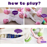 Funny Electric Walking Music Unicorn Plush Toy Stuffed Animal Toy