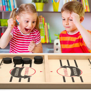 Table Hockey Game Parent-child Interactive Toy Puck Board Game Toys SP