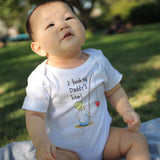 I Hooked Daddy's Heart Baby Bodysuit