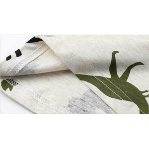Children Baby Boys Summer Tshirt Cartoon Dinosaur
