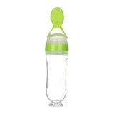 Silicone Squeeze Baby Feeding Bottle