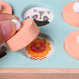 Wooden Toy - Matching Memory Chess Game for Children